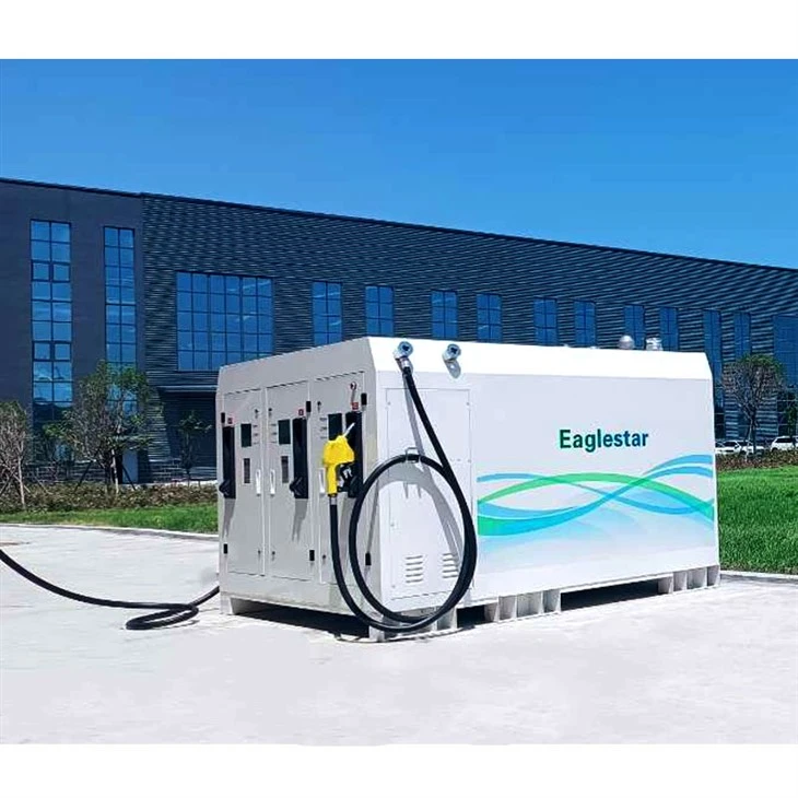 3000L 3 Slangen Mini Mobiele Tankstation Container Dispenser Met Chinese Fabriek